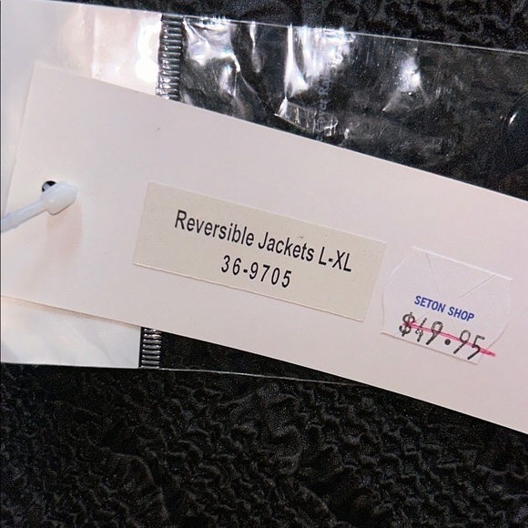 NWT Reversible Black Floral Crush Cardigan Size L/XL From The Seton Shop - Picture 11 of 12